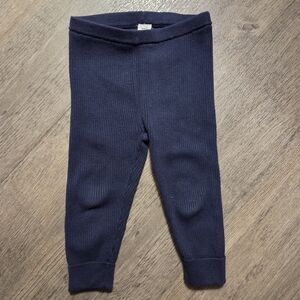 3 for $15 / Baby GAP • Navy Blue Ribbed Leggings